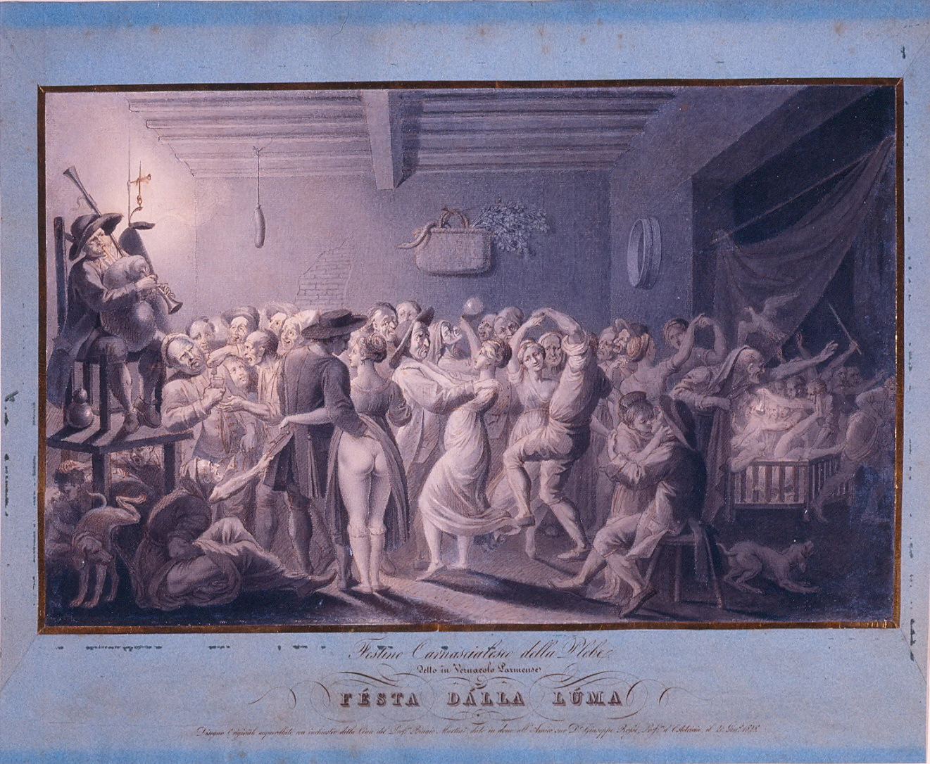 Il festino carnascialesco - Galleria Nazionale di Parma